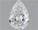 1.20 Carats, Pear E Color, IF Clarity and Certified by GIA