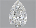 2.01 Carats, Pear G Color, SI1 Clarity and Certified by GIA
