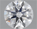 1.30 Carats, Round with Excellent Cut, D Color, SI1 Clarity and Certified by GIA