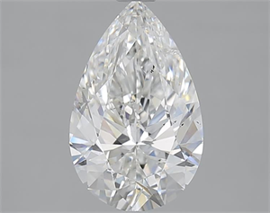 Picture of 2.01 Carats, Pear F Color, SI2 Clarity and Certified by GIA