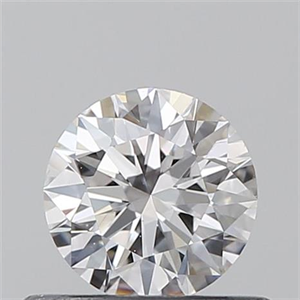 Picture of 0.40 Carats, Round with Excellent Cut, E Color, SI1 Clarity and Certified by GIA