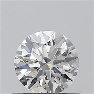 Picture of 0.41 Carats, Round with Excellent Cut, F Color, SI2 Clarity and Certified by GIA