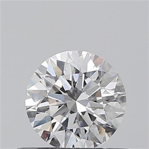 Picture of 0.40 Carats, Round with Excellent Cut, E Color, SI1 Clarity and Certified by GIA