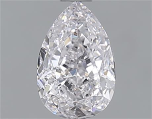 Picture of 1.00 Carats, Pear E Color, VVS1 Clarity and Certified by GIA