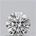 0.40 Carats, Round with Excellent Cut, I Color, SI1 Clarity and Certified by GIA