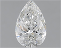 1.01 Carats, Pear G Color, SI1 Clarity and Certified by GIA