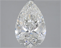 3.02 Carats, Pear H Color, VS2 Clarity and Certified by GIA