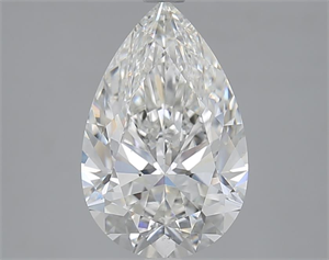 Picture of 3.02 Carats, Pear H Color, VS2 Clarity and Certified by GIA