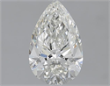 1.23 Carats, Pear H Color, VS2 Clarity and Certified by GIA