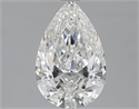 1.84 Carats, Pear G Color, VS2 Clarity and Certified by GIA