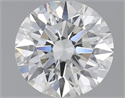1.72 Carats, Round with Excellent Cut, G Color, SI2 Clarity and Certified by GIA