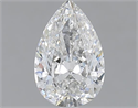 1.02 Carats, Pear F Color, SI1 Clarity and Certified by GIA
