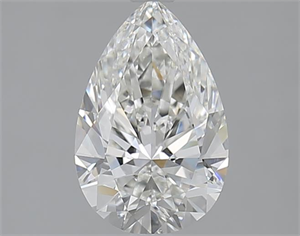 Picture of 1.70 Carats, Pear H Color, VS2 Clarity and Certified by GIA