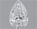 1.11 Carats, Pear D Color, VVS1 Clarity and Certified by GIA