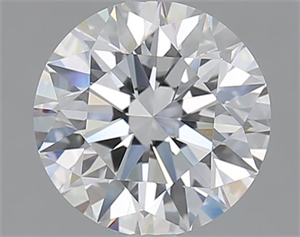 Picture of 1.63 Carats, Round with Excellent Cut, E Color, VVS1 Clarity and Certified by GIA