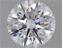 2.01 Carats, Round with Excellent Cut, D Color, VS1 Clarity and Certified by GIA