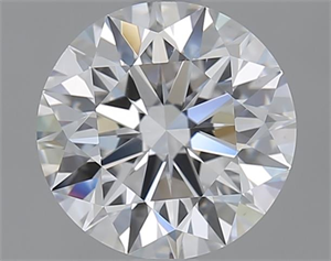 Picture of 2.01 Carats, Round with Excellent Cut, D Color, VS1 Clarity and Certified by GIA