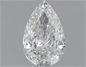 1.02 Carats, Pear E Color, SI1 Clarity and Certified by GIA