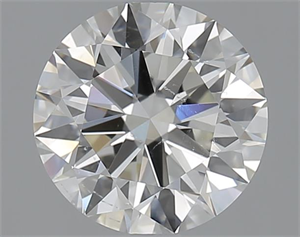 Picture of 1.90 Carats, Round with Excellent Cut, I Color, SI1 Clarity and Certified by GIA