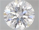 2.20 Carats, Round with Excellent Cut, D Color, FL Clarity and Certified by GIA