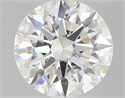 1.33 Carats, Round with Excellent Cut, E Color, IF Clarity and Certified by GIA