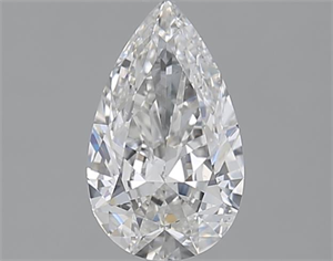 Picture of 1.00 Carats, Pear F Color, SI1 Clarity and Certified by GIA