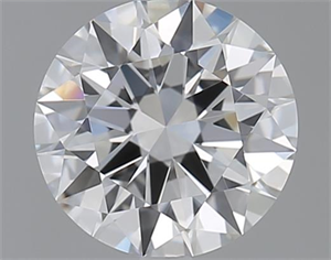 Picture of 0.92 Carats, Round with Excellent Cut, D Color, IF Clarity and Certified by GIA