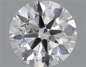 Picture of 1.60 Carats, Round with Excellent Cut, E Color, SI1 Clarity and Certified by GIA