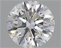 1.51 Carats, Round with Excellent Cut, H Color, VVS1 Clarity and Certified by GIA