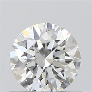 Picture of 0.40 Carats, Round with Excellent Cut, H Color, VS2 Clarity and Certified by GIA