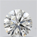 0.40 Carats, Round with Excellent Cut, I Color, VVS1 Clarity and Certified by GIA