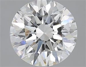 Picture of 2.51 Carats, Round with Excellent Cut, F Color, IF Clarity and Certified by GIA