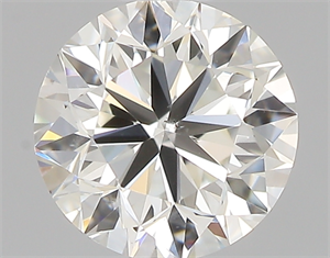 Picture of 0.50 Carats, Round with Very Good Cut, I Color, SI1 Clarity and Certified by GIA