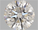 0.43 Carats, Round with Excellent Cut, J Color, VS1 Clarity and Certified by GIA