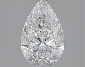 Picture of 2.02 Carats, Pear E Color, SI1 Clarity and Certified by GIA