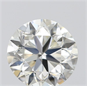 0.50 Carats, Round with Very Good Cut, I Color, VVS2 Clarity and Certified by GIA