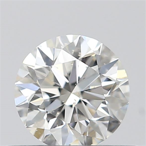 Picture of 0.40 Carats, Round with Excellent Cut, F Color, SI2 Clarity and Certified by GIA