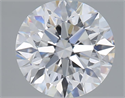 2.50 Carats, Round with Excellent Cut, D Color, VS1 Clarity and Certified by GIA