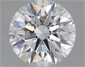 2.01 Carats, Round with Excellent Cut, D Color, FL Clarity and Certified by GIA