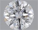 2.00 Carats, Round with Excellent Cut, D Color, VVS1 Clarity and Certified by GIA