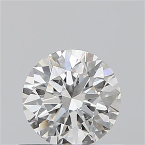 Picture of 0.40 Carats, Round with Excellent Cut, H Color, SI1 Clarity and Certified by GIA