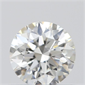 0.45 Carats, Round with Excellent Cut, I Color, VS2 Clarity and Certified by GIA