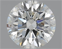 2.01 Carats, Round with Excellent Cut, I Color, SI2 Clarity and Certified by GIA