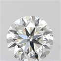 0.40 Carats, Round with Very Good Cut, I Color, VVS1 Clarity and Certified by GIA