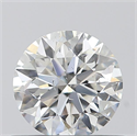 0.50 Carats, Round with Excellent Cut, G Color, SI2 Clarity and Certified by GIA