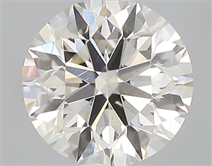 Picture of 0.40 Carats, Round with Excellent Cut, K Color, SI1 Clarity and Certified by GIA