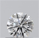 0.40 Carats, Round with Excellent Cut, E Color, SI2 Clarity and Certified by GIA
