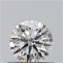 0.41 Carats, Round with Excellent Cut, I Color, VVS2 Clarity and Certified by GIA