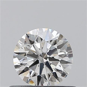 Picture of 0.41 Carats, Round with Excellent Cut, I Color, VVS2 Clarity and Certified by GIA