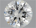 2.78 Carats, Round with Excellent Cut, K Color, IF Clarity and Certified by GIA